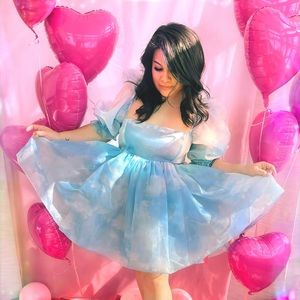 SELKIE Head in the Clouds Puff Dress